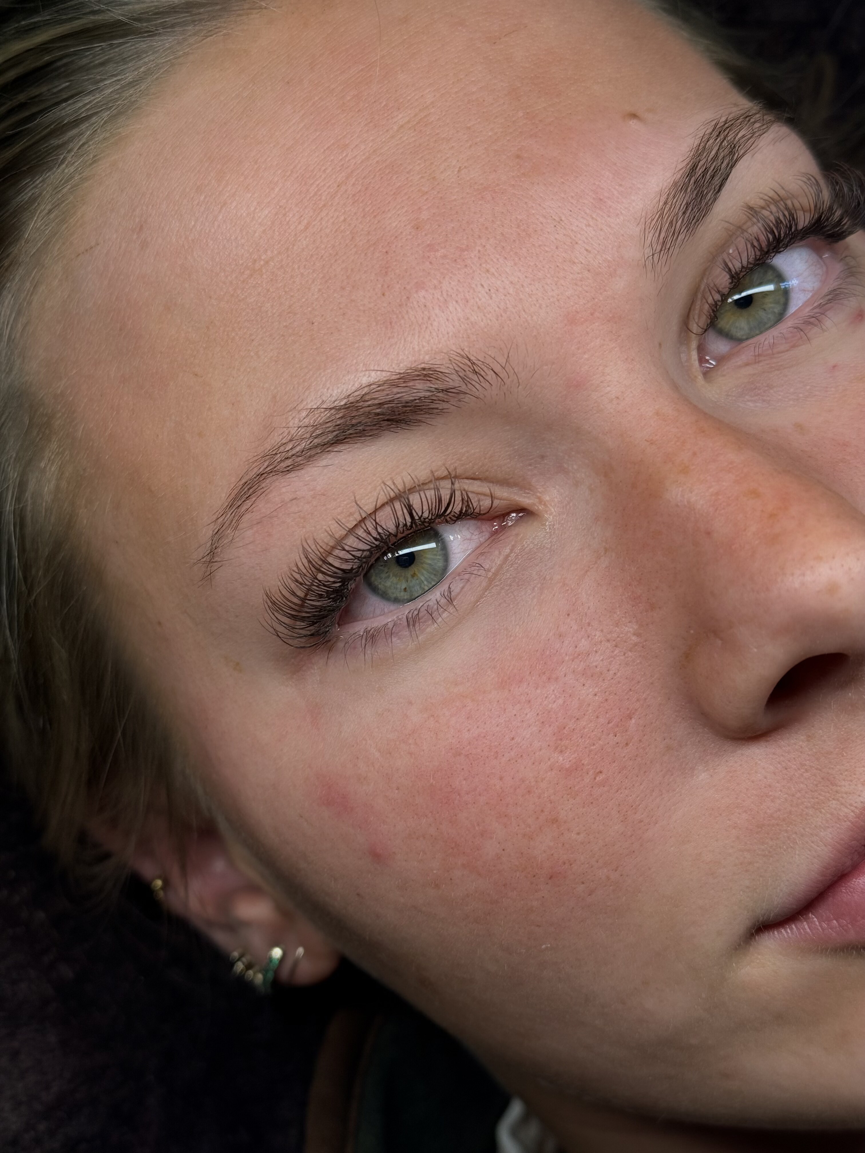 Lash and brow treatment result