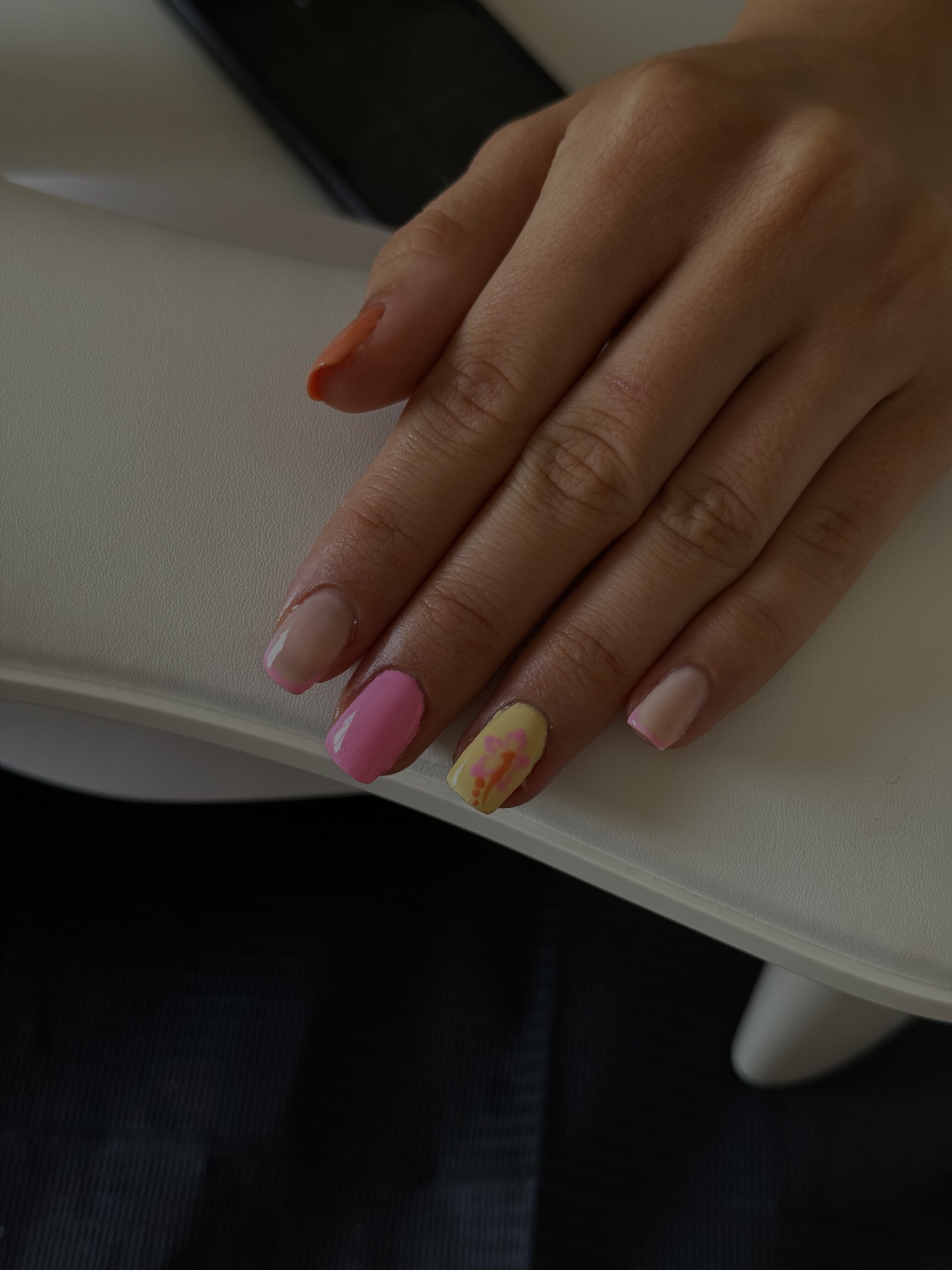 Nail treatment result